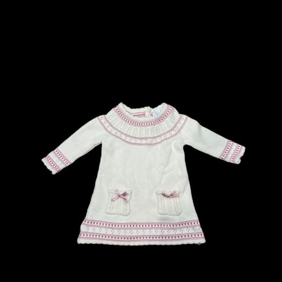 HEIRLOOMS BY POLLY FLINDERS Sweater Dress 6-9M‎ - Picture 1 of 7